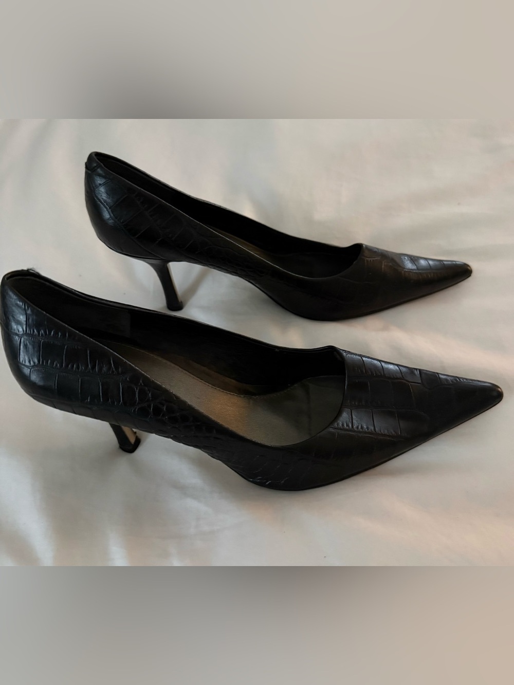 Nine West Classic Black Pointed-Toe Pumps - Women